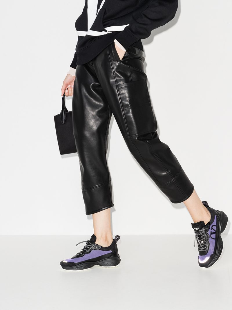 Multicoloured Shegoes Contrast Panel Sneakers