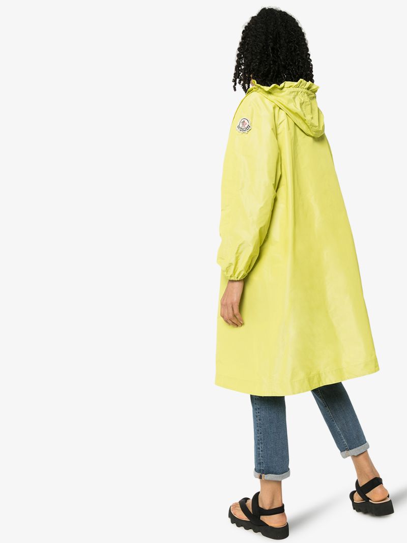 4 Moncler Simone Rocha Agata Ruffled Raincoat