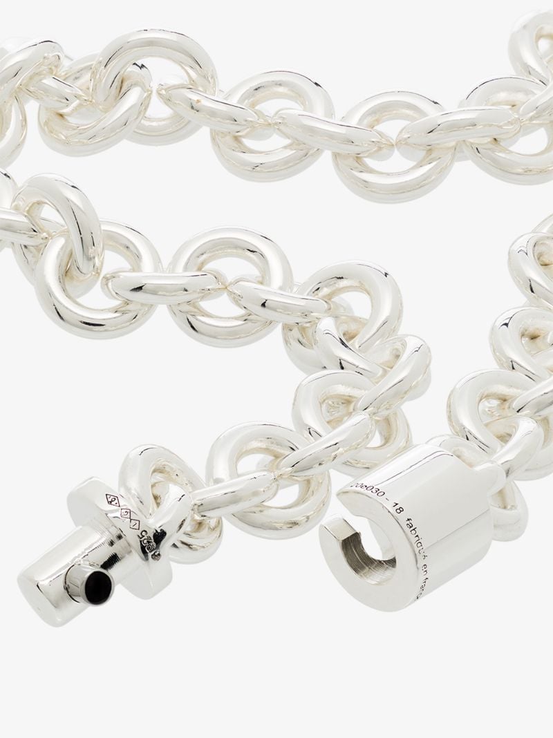 Sterling Silver Le 21g Entrelacs Polished Bracelet