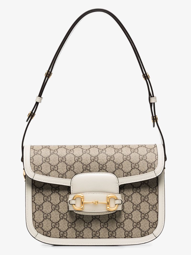 Neutral Horsebit 1955 Gg Supreme Shoulder Bag