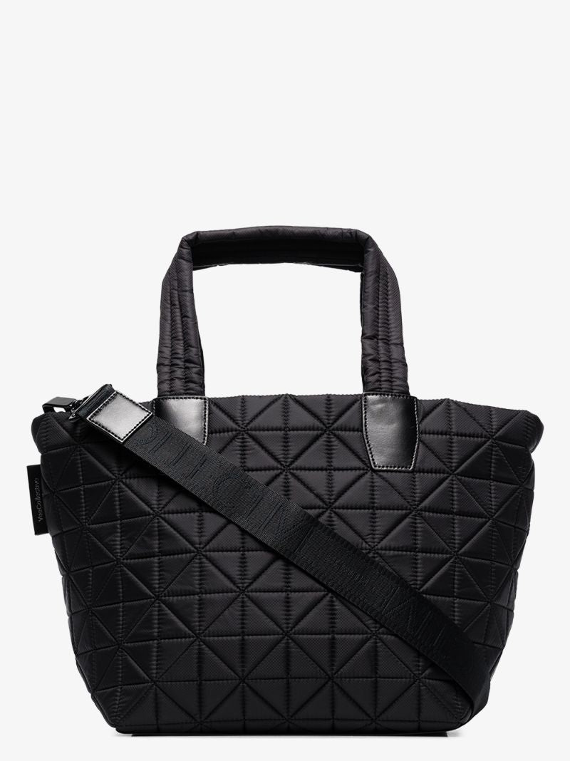 Black Vee Small Tote Bag