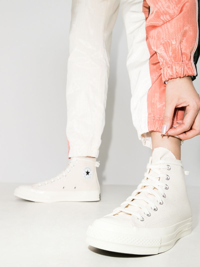 Cream Chuck 70 High Top Sneakers