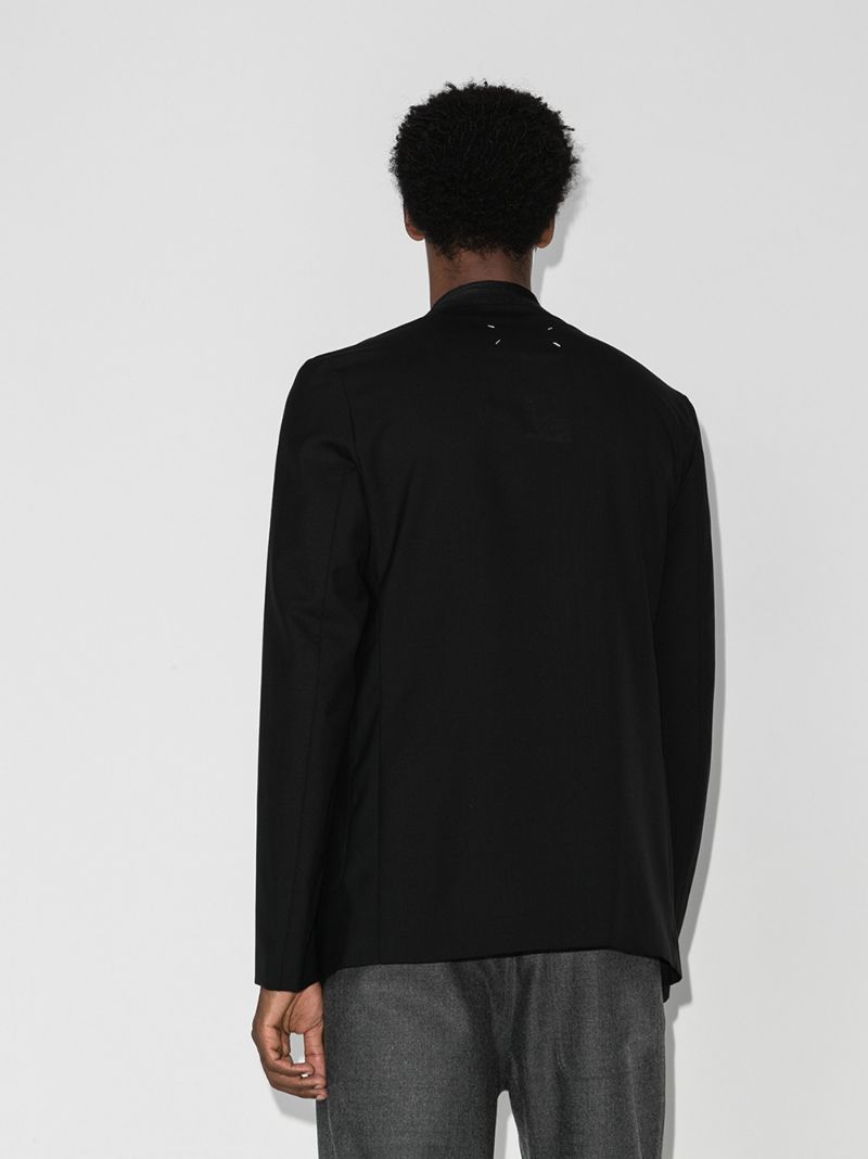 Single-breasted Cotton Blazer