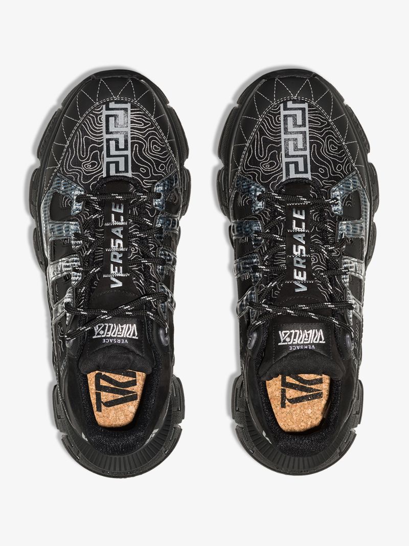 Black Trigreca Low Top Sneakers