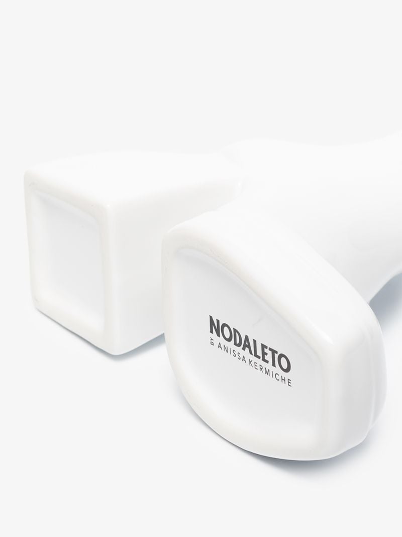 X Nodaleto White Bulla Corta Right Shoe Vase