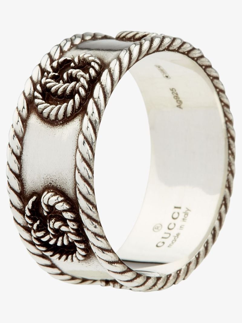 Sterling Silver Gg Ring