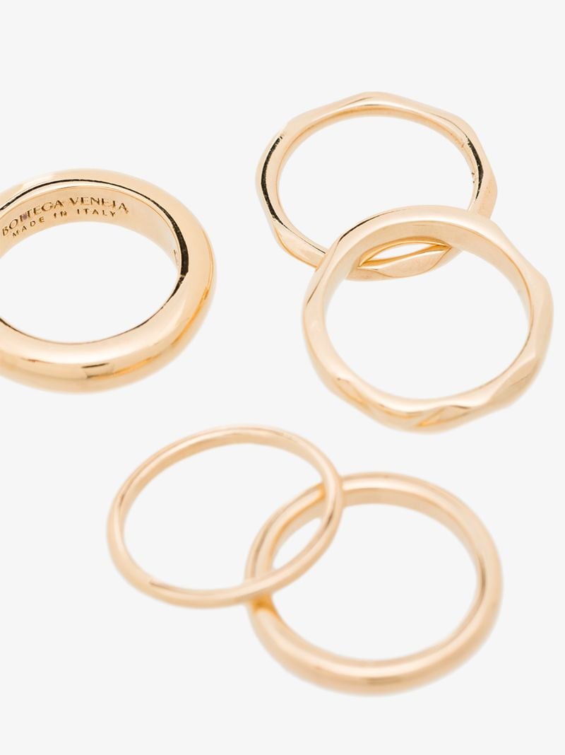 Gold-plated Ring Set