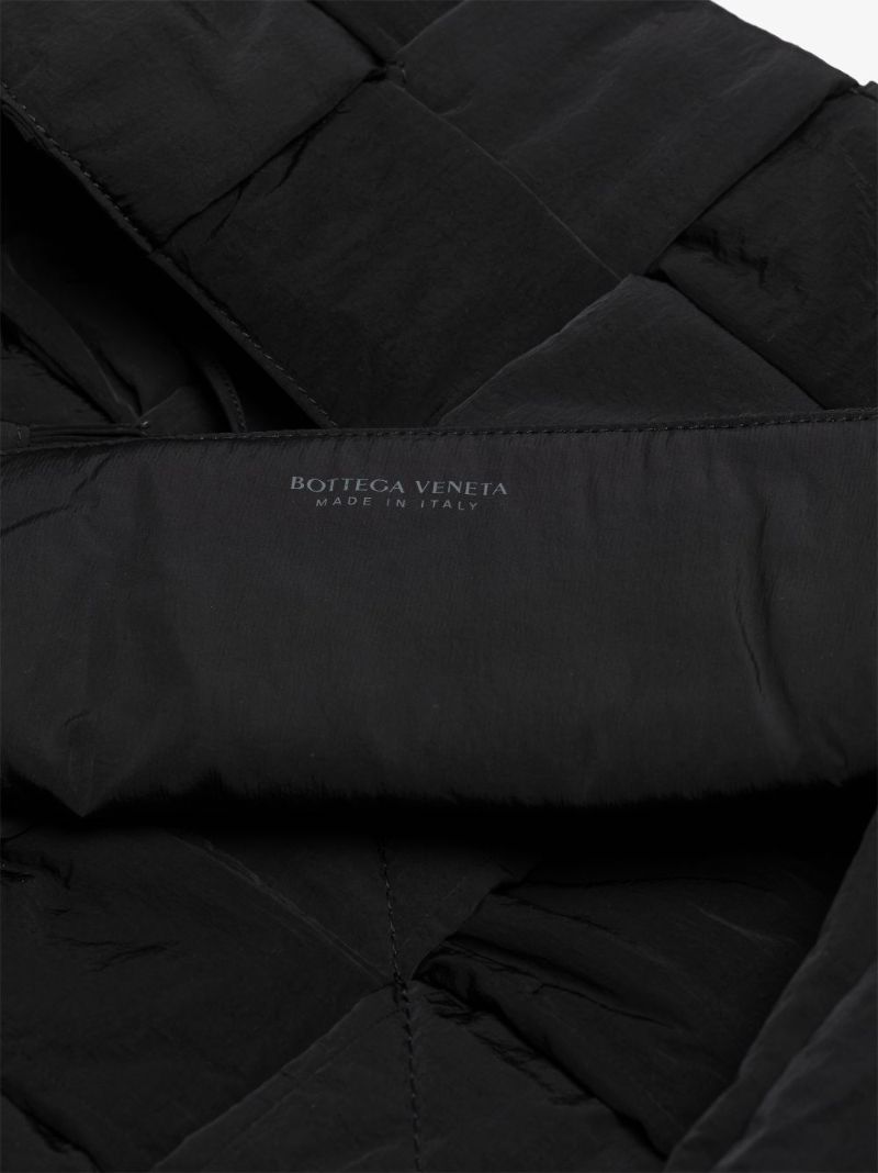 Black Cassette Padded Messenger Bag