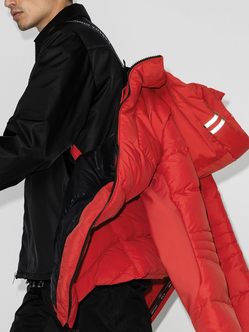 Hybridge Hooded Padded Jacket