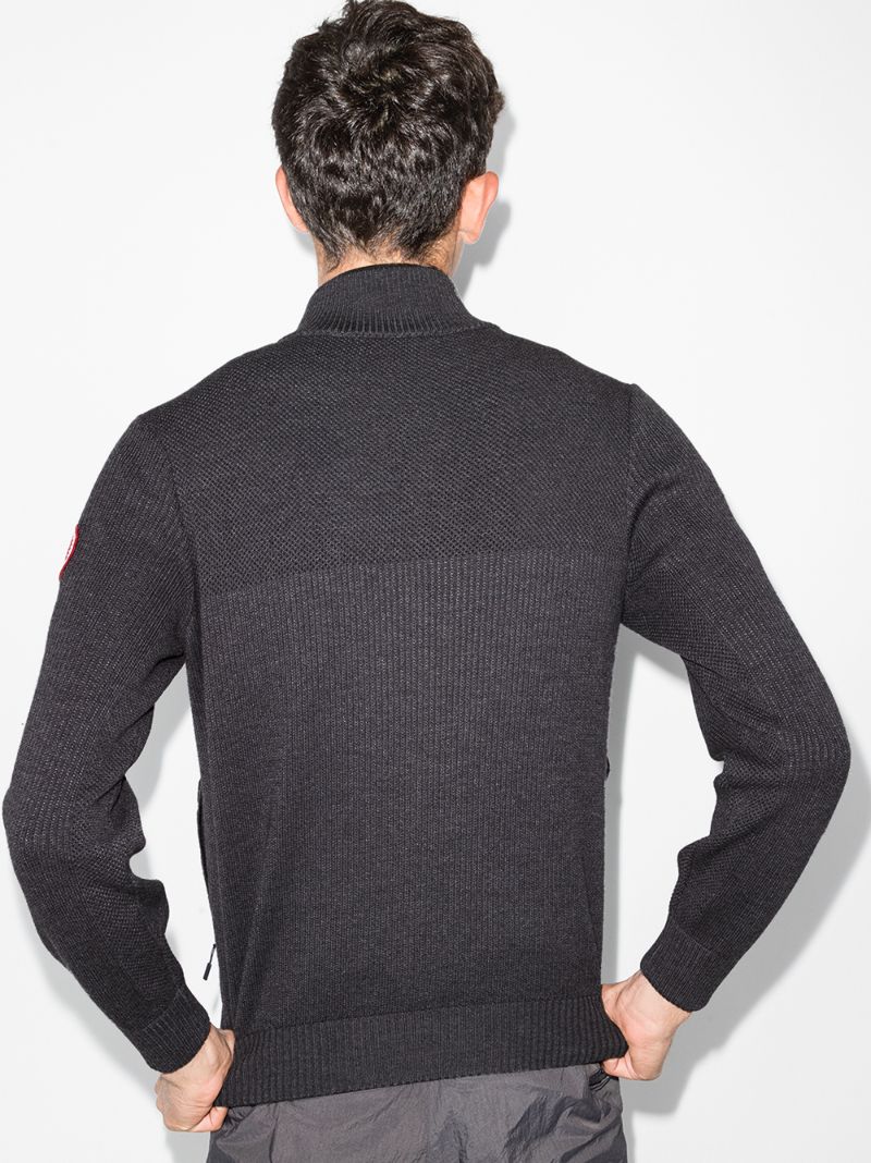 Hybridge Knitted Padded Jacket