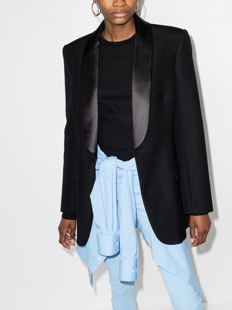 Black Long-sleeve Cotton Top