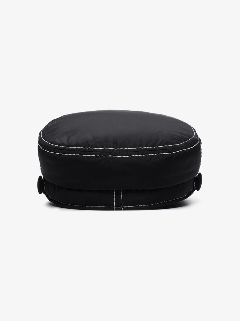Black Abby Baker Boy Hat