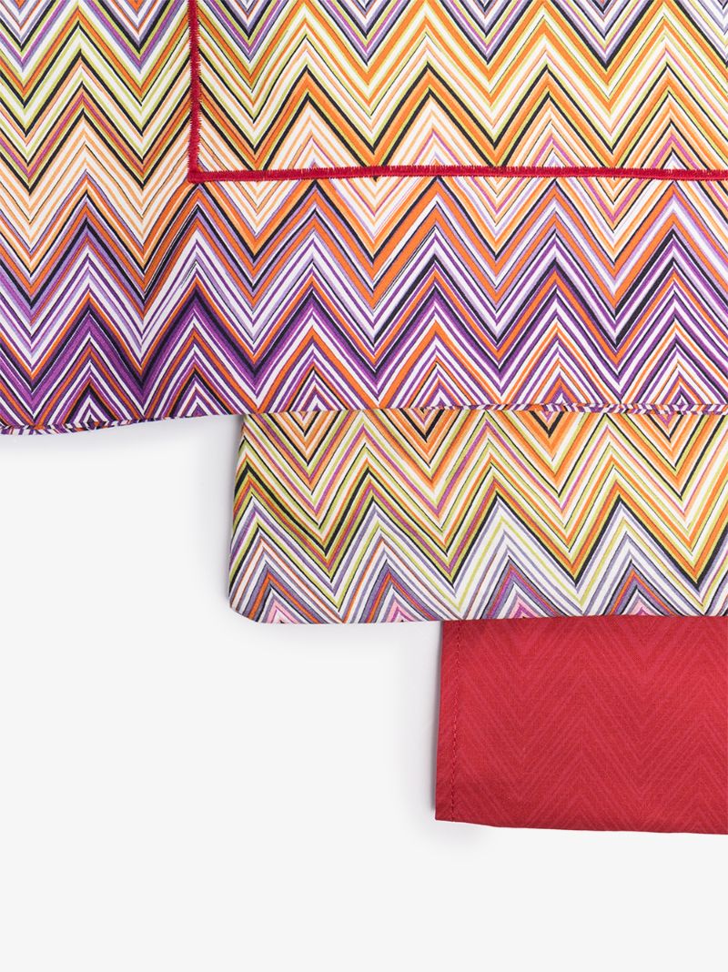 Multicoloured John and Jo King Duvet Set