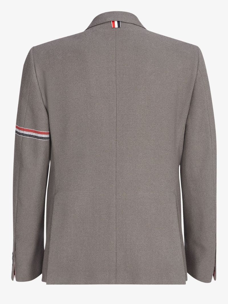Classic Single-breasted Wool Blazer