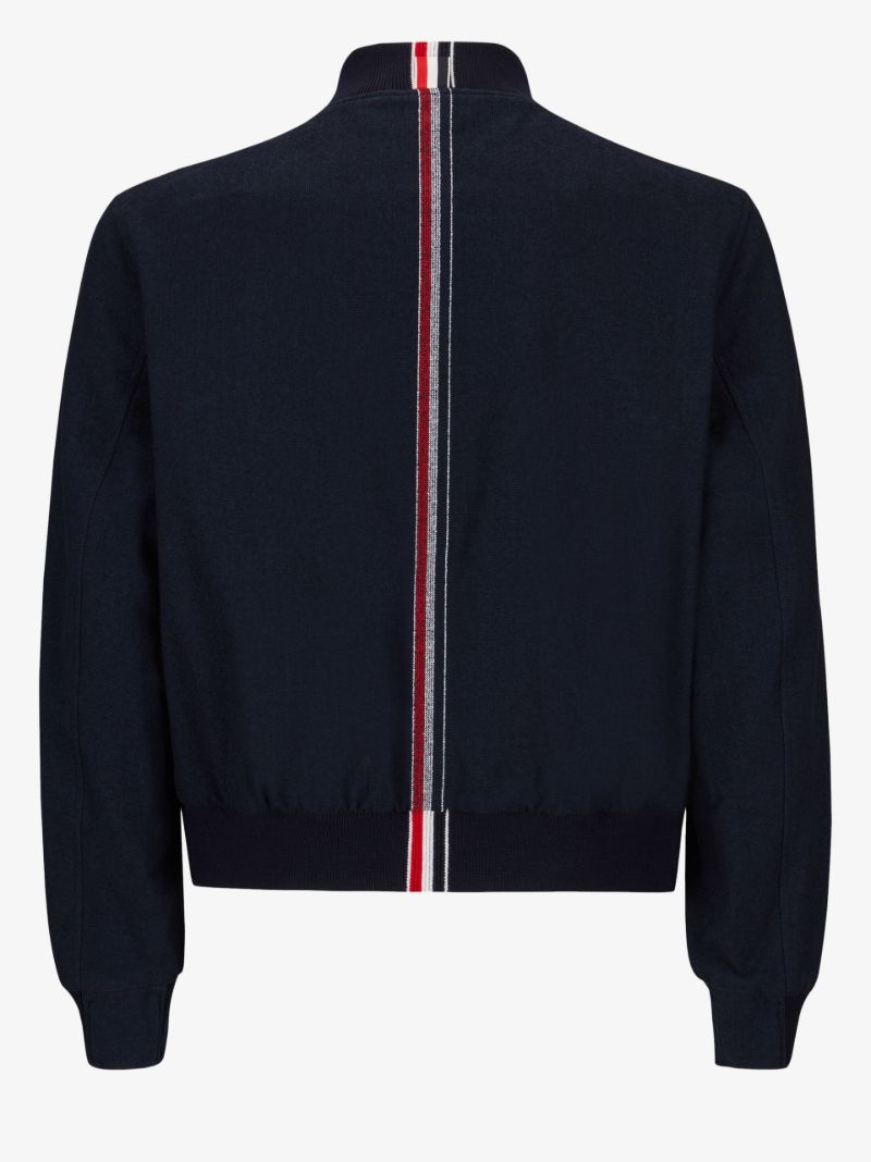 Rwb Stripe Bomber Jacket
