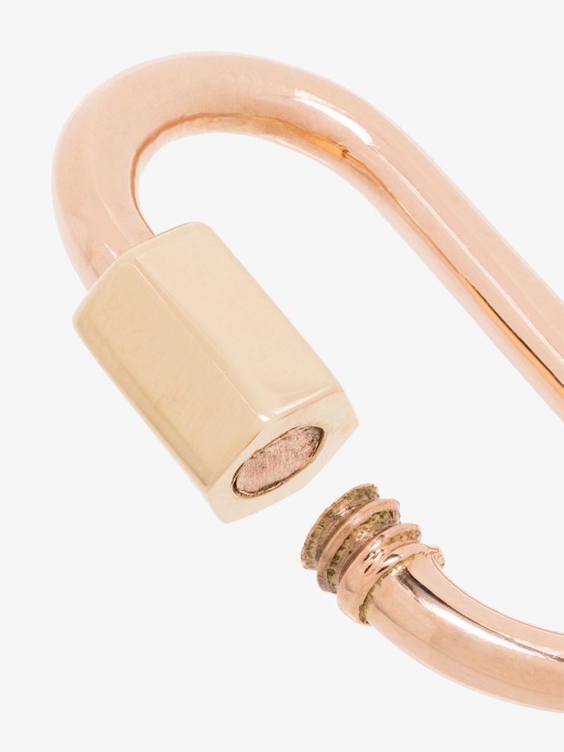 14k Rose Gold Medium Lock Charm