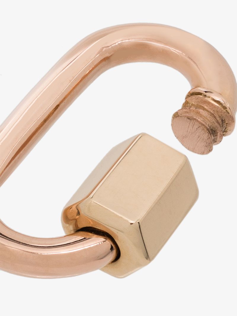14k Rose Gold Baby Lock Pendant
