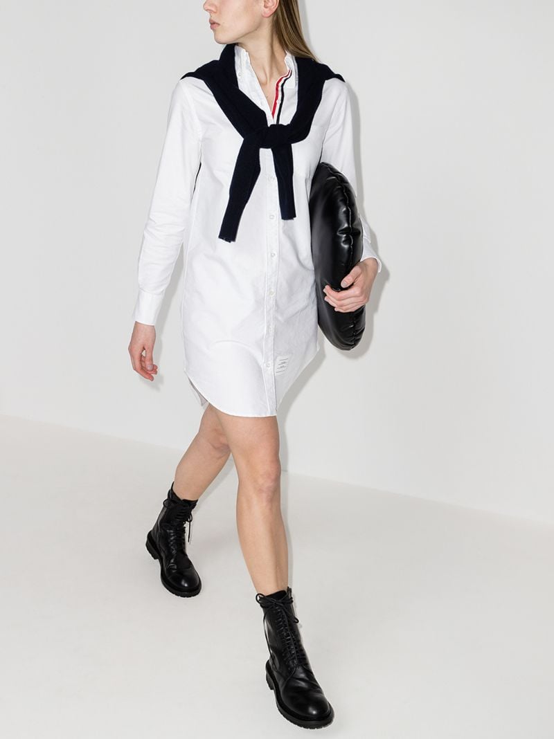 Cotton Mini Shirt Dress