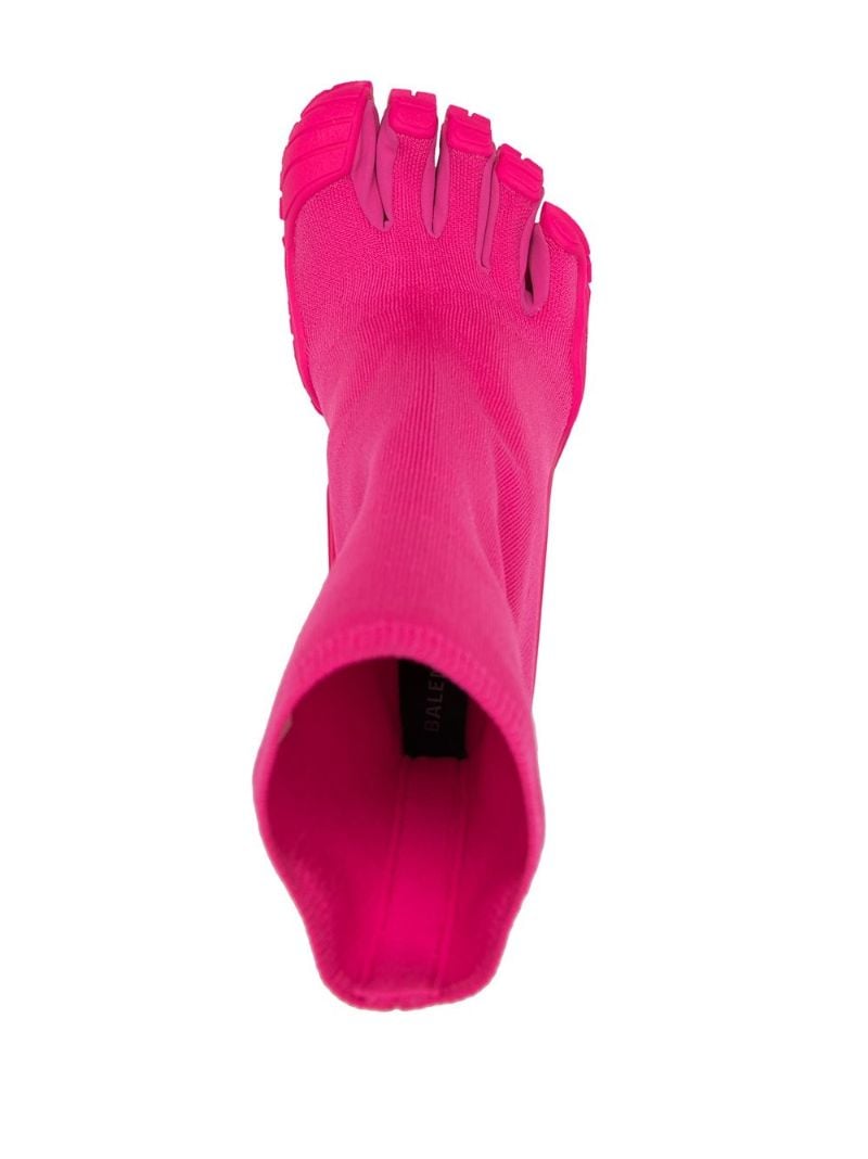 X Vibram Pink 80 Sock Boots