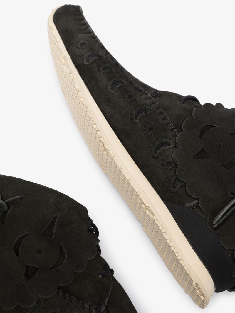 Black Fbt Bearfoot Folk Suede Boots