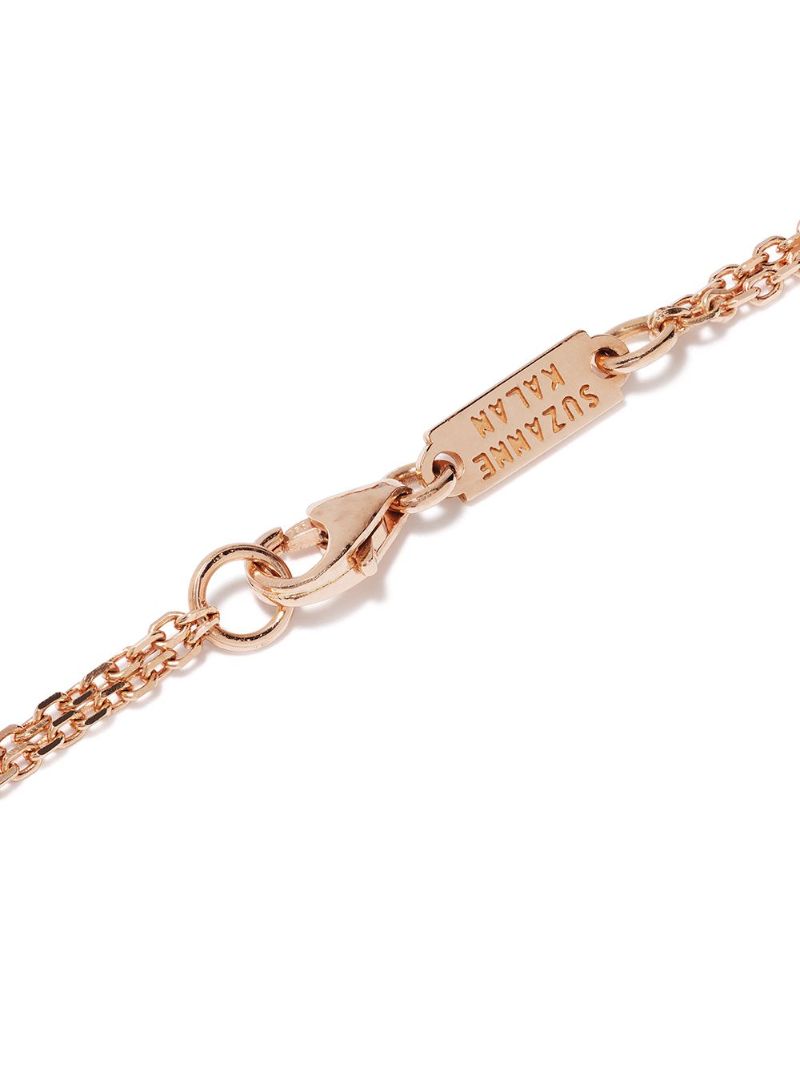 18k Rose Gold Classic Diamond Bracelet