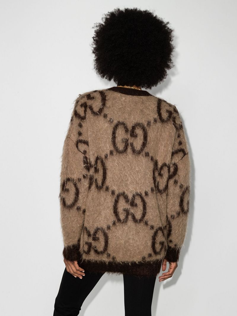 Gg Jacquard Cardigan