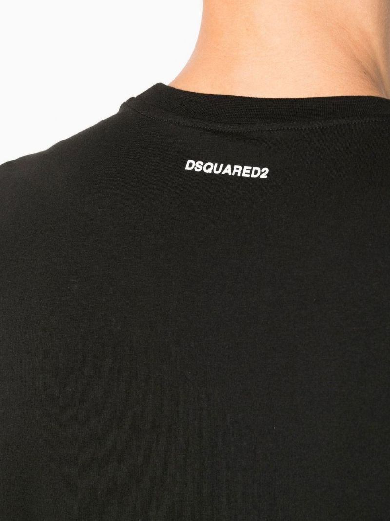 Black Logo Twin Pack Cotton T-shirts