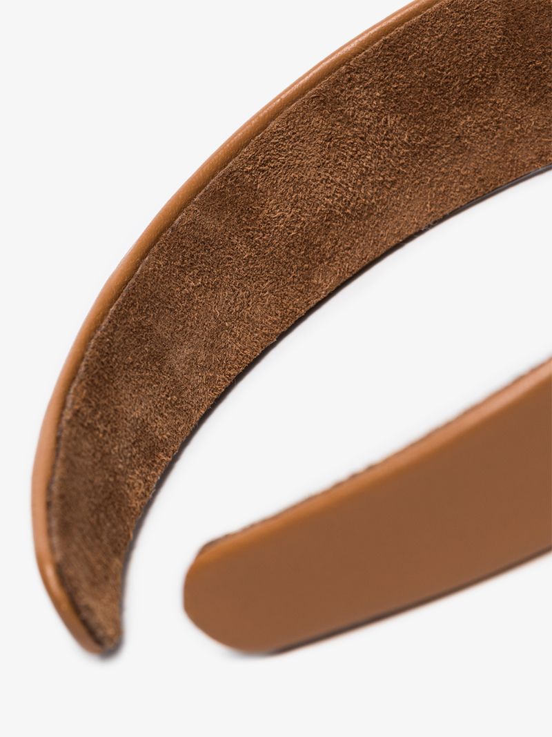 Brown Cruz Leather Headband
