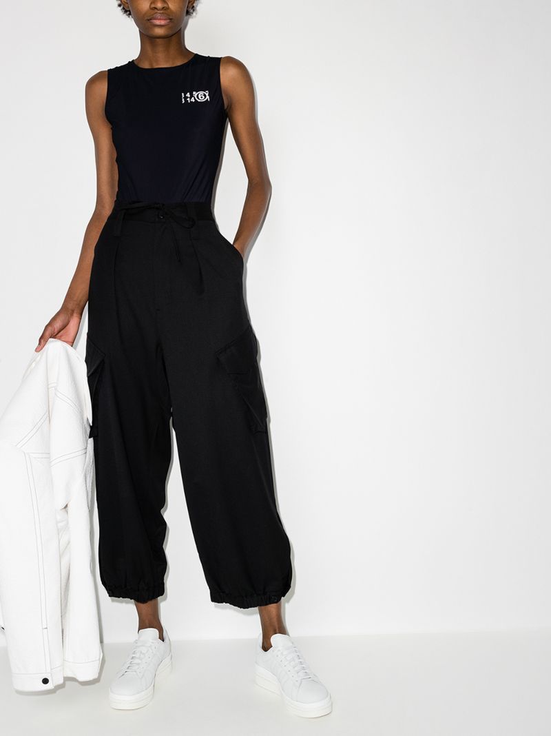 High Waist Cargo Pants