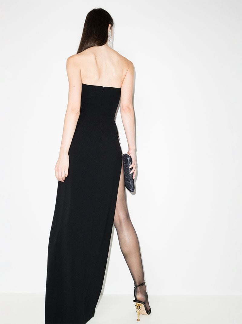 Thigh Slit Tube Gown