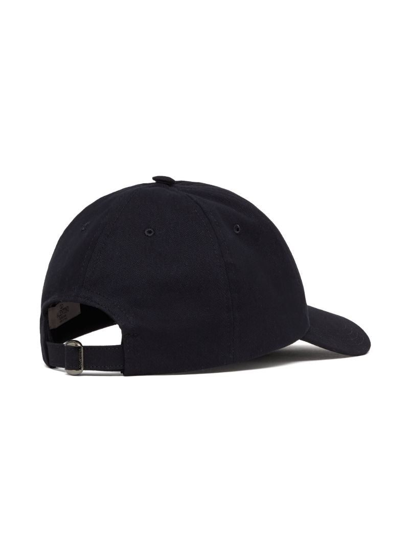 Black Vltn Cotton Baseball Cap
