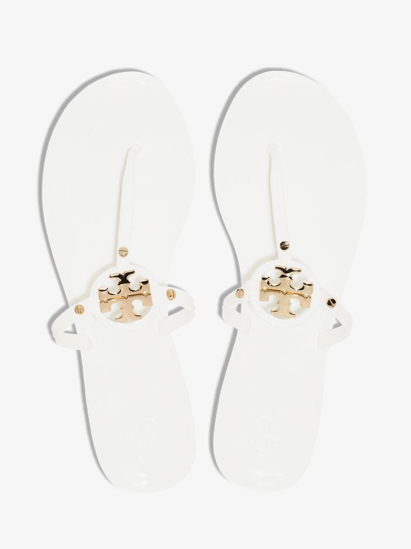 White Mini Miller Sandals