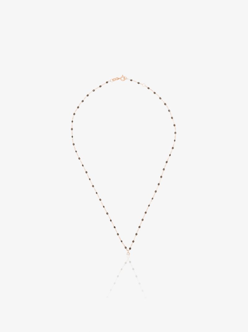 18k Rose Gold Gigi Supreme Beaded Diamond Necklace