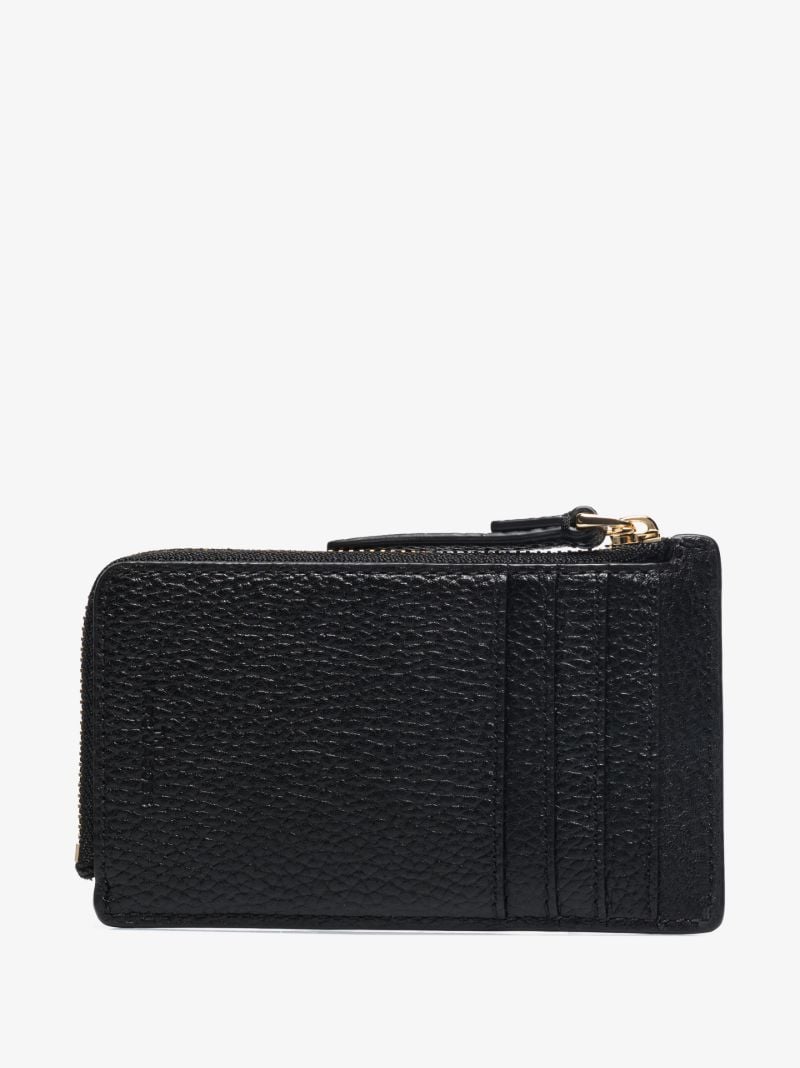 Black the Bold Small Leather Wallet