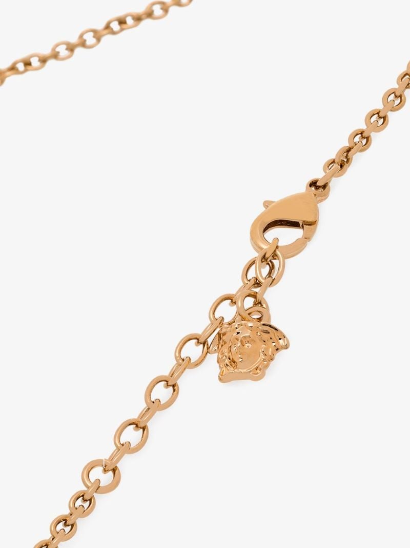 Crystal-embellished Medusa Necklace
