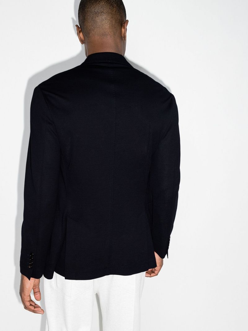 Single-breasted Wool Blazer