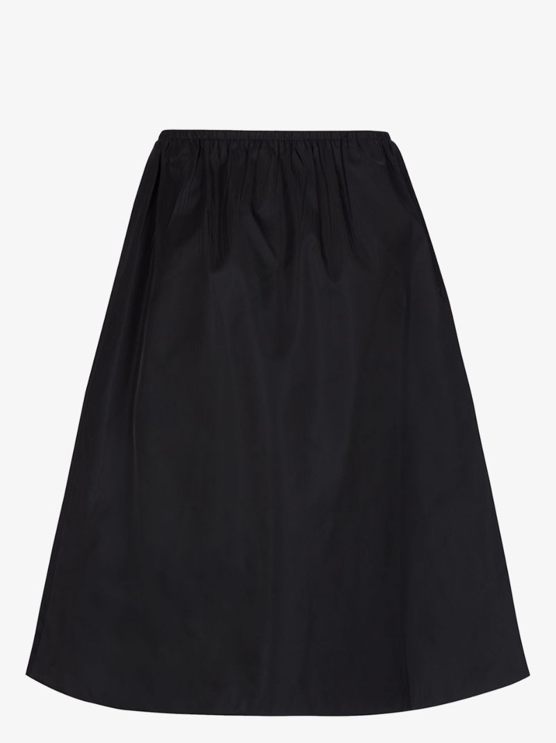 Logo Plaque A-line Skirt