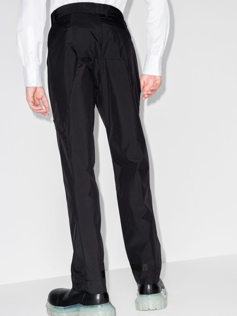 Belted Technical Trousers