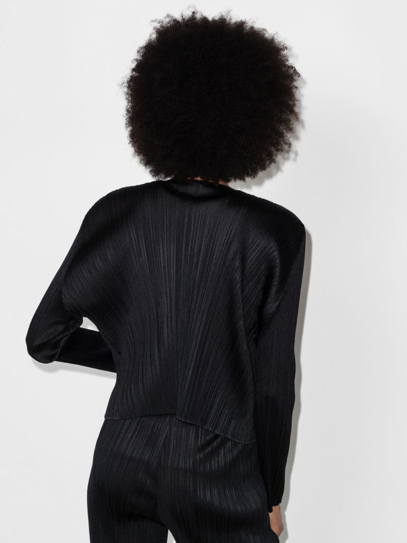 Basics PlissÃ_x0083_© Cardigan