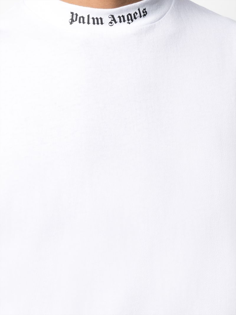 Logo Neck Cotton T-shirt