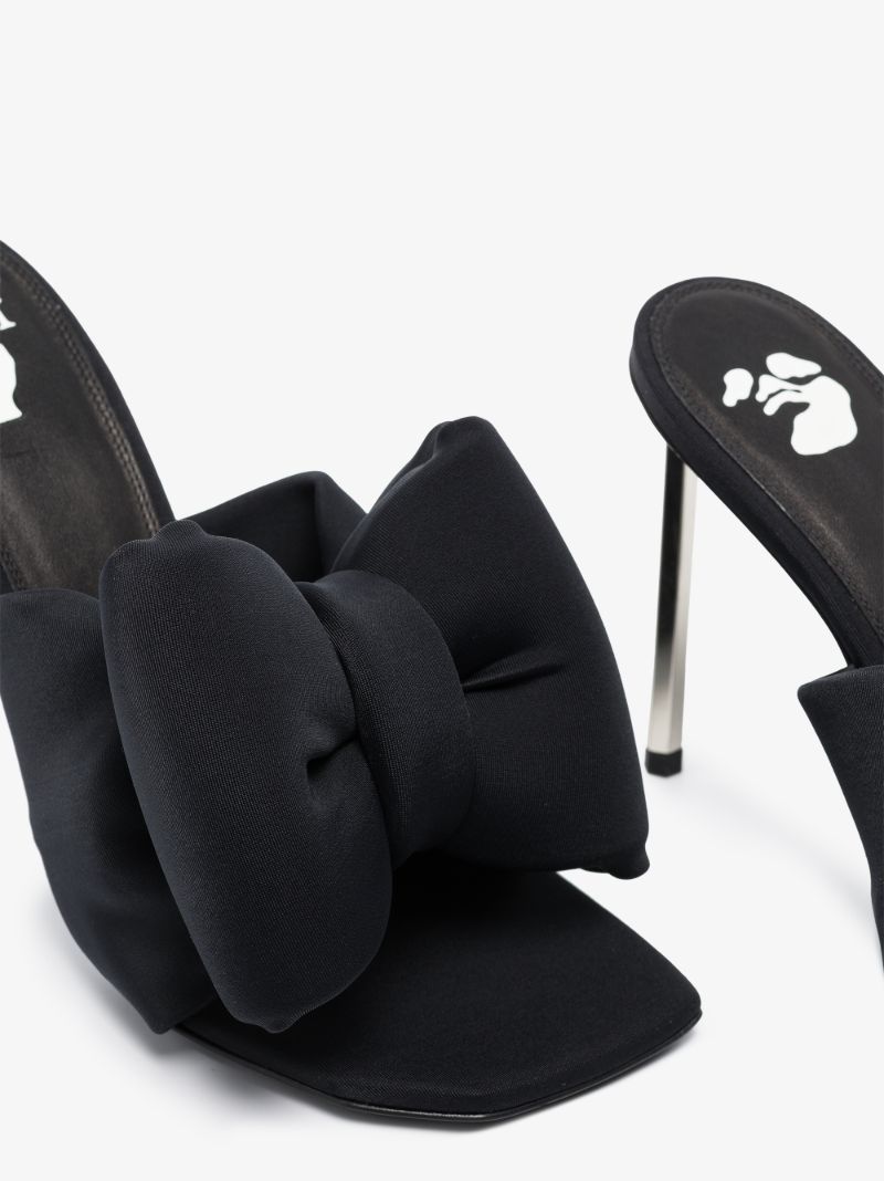 Black Allen 100 Bow Mules