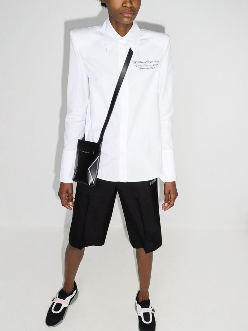 Script Logo Cotton Shirt