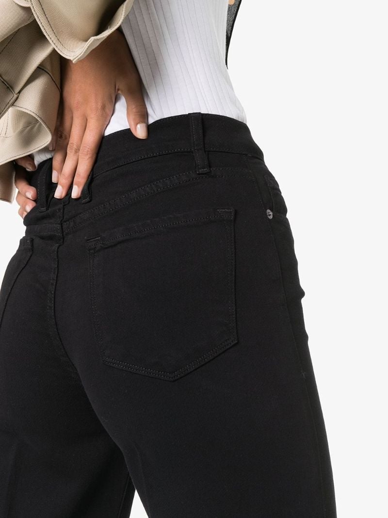 High-waisted Flared Jeans