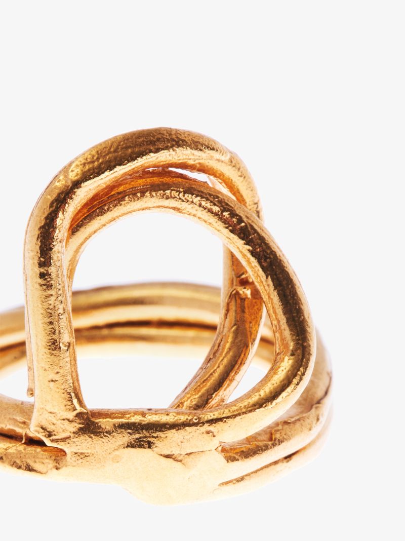 Gold-plated Lia Ring