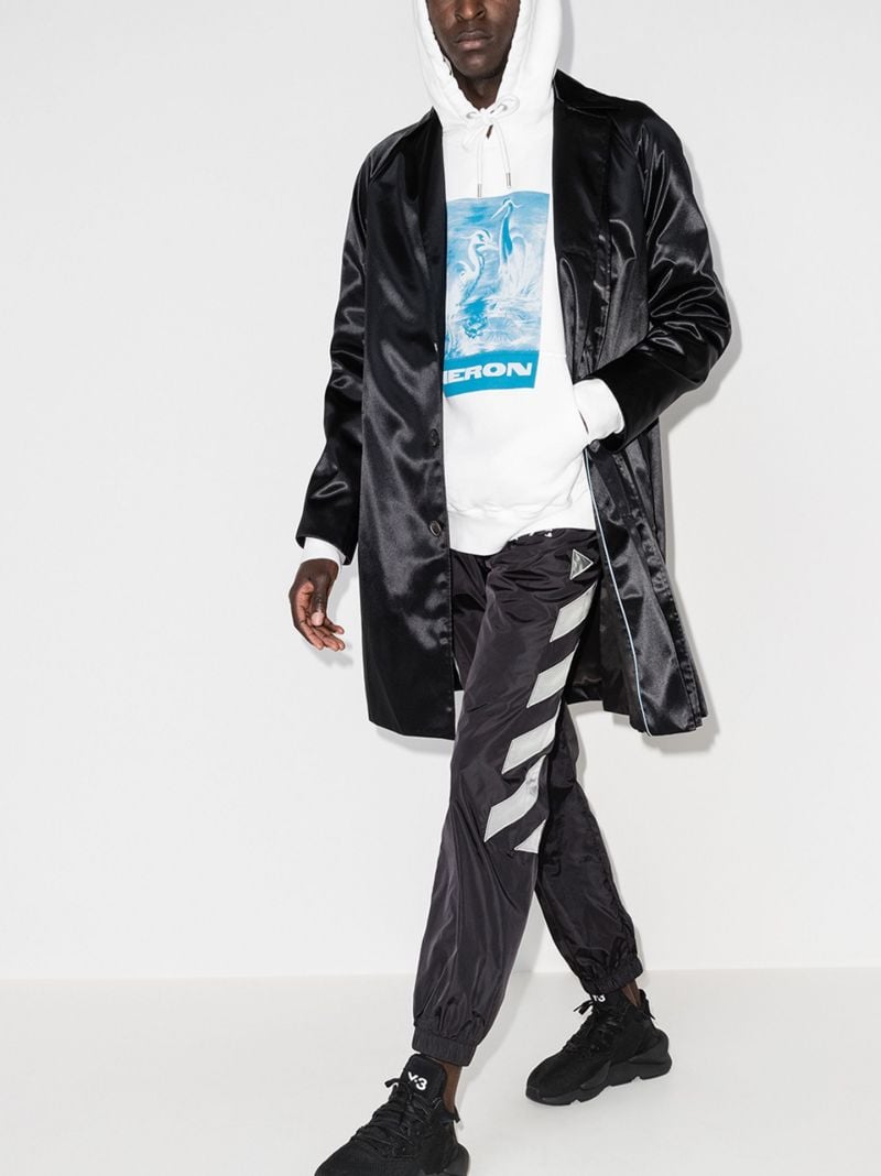 Logo Print Cotton Hoodie