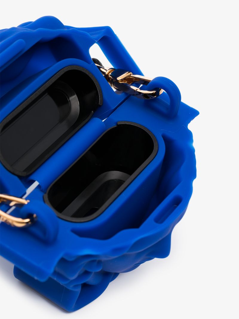 Blue La Medusa Airpods Case