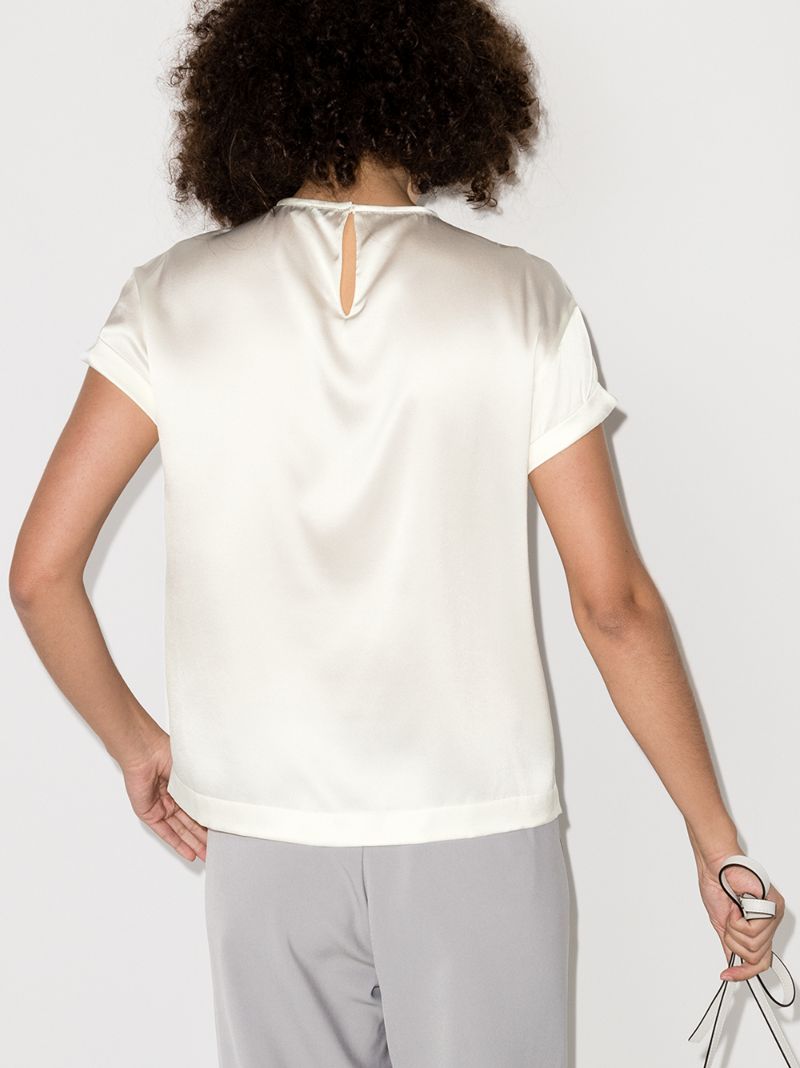 Relaxed Fit Silk T-shirt