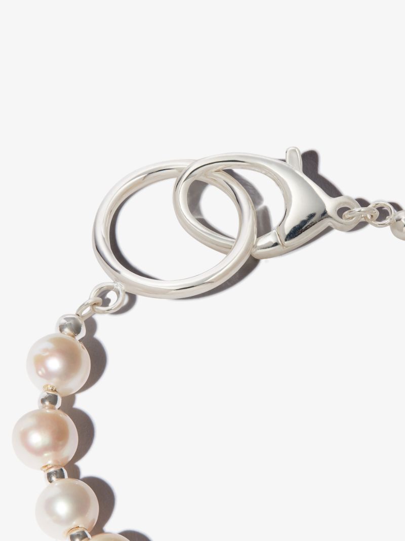 Sterling Silver Pearl Bracelet