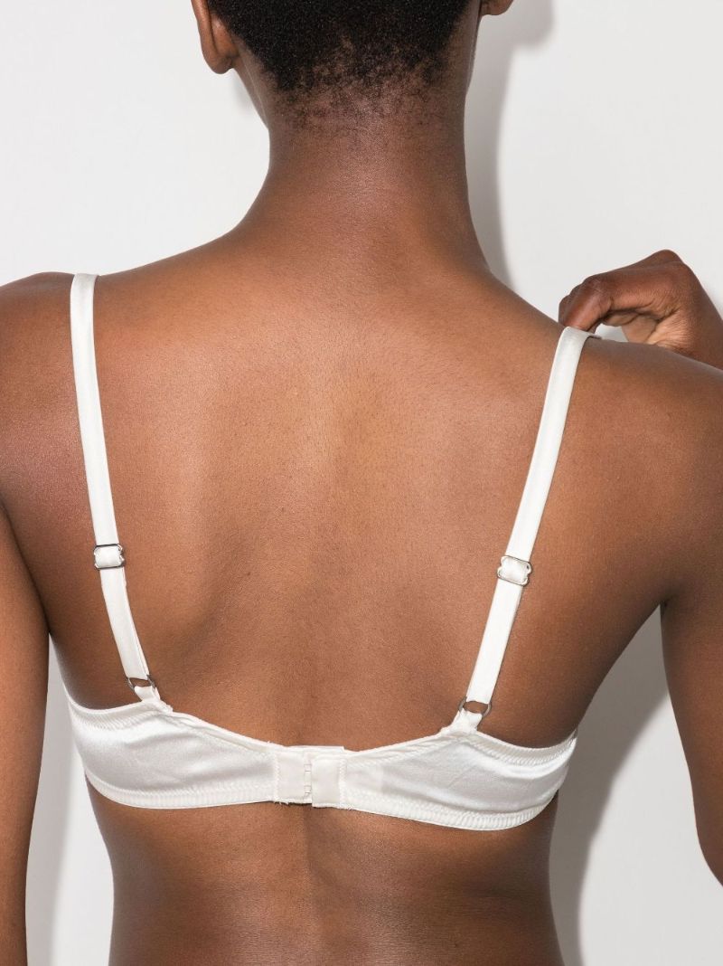 Satin Luxe Silk Balconette Bra
