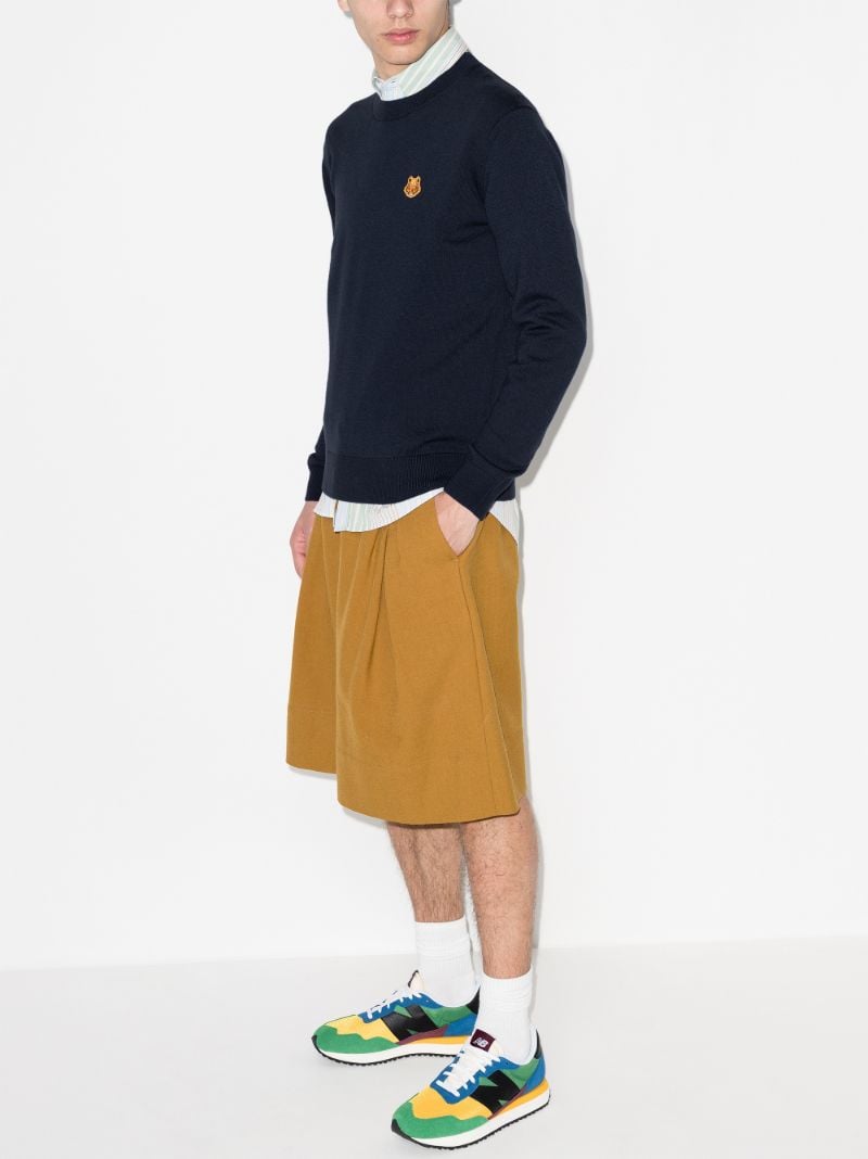 Tiger Patch Wool Sweater